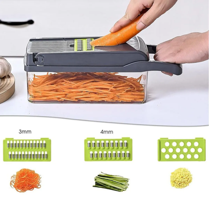 Picador De Verduras Multifuncional 14 En 1