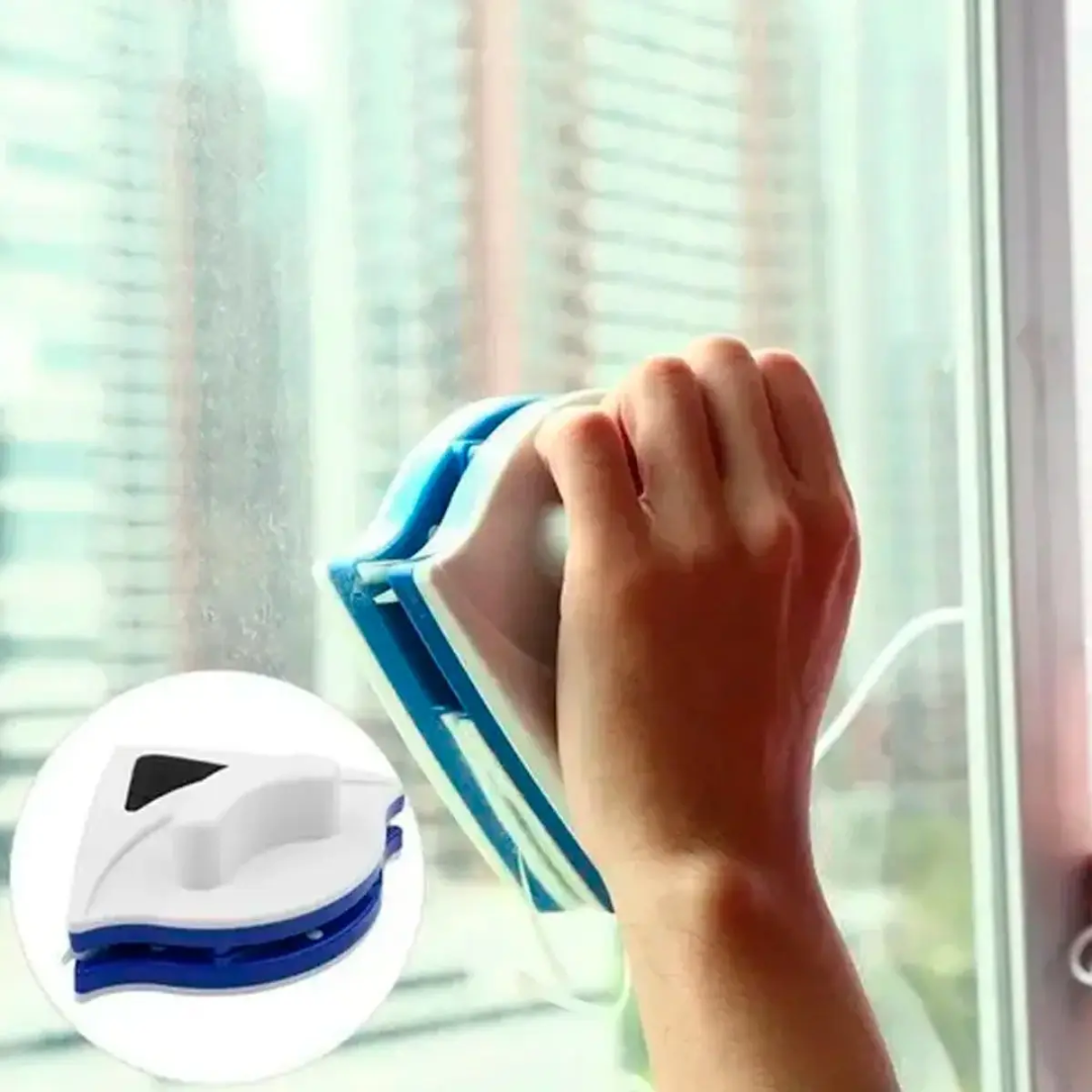 Limpiador Magnético De Ventanas | Limpia Ambos Lados A La Vez