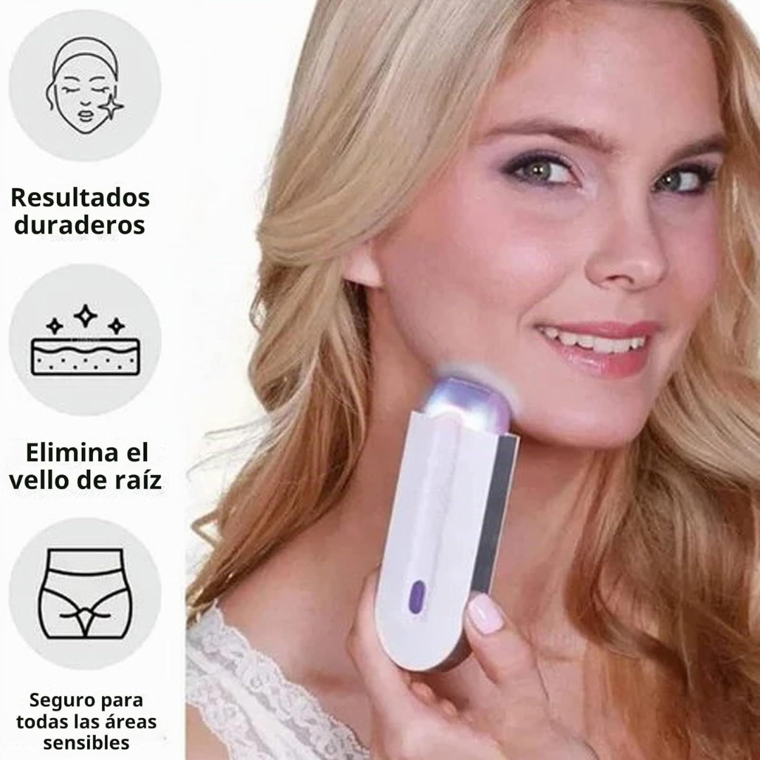 Depiladora Eléctrica 2 en 1 Recargable